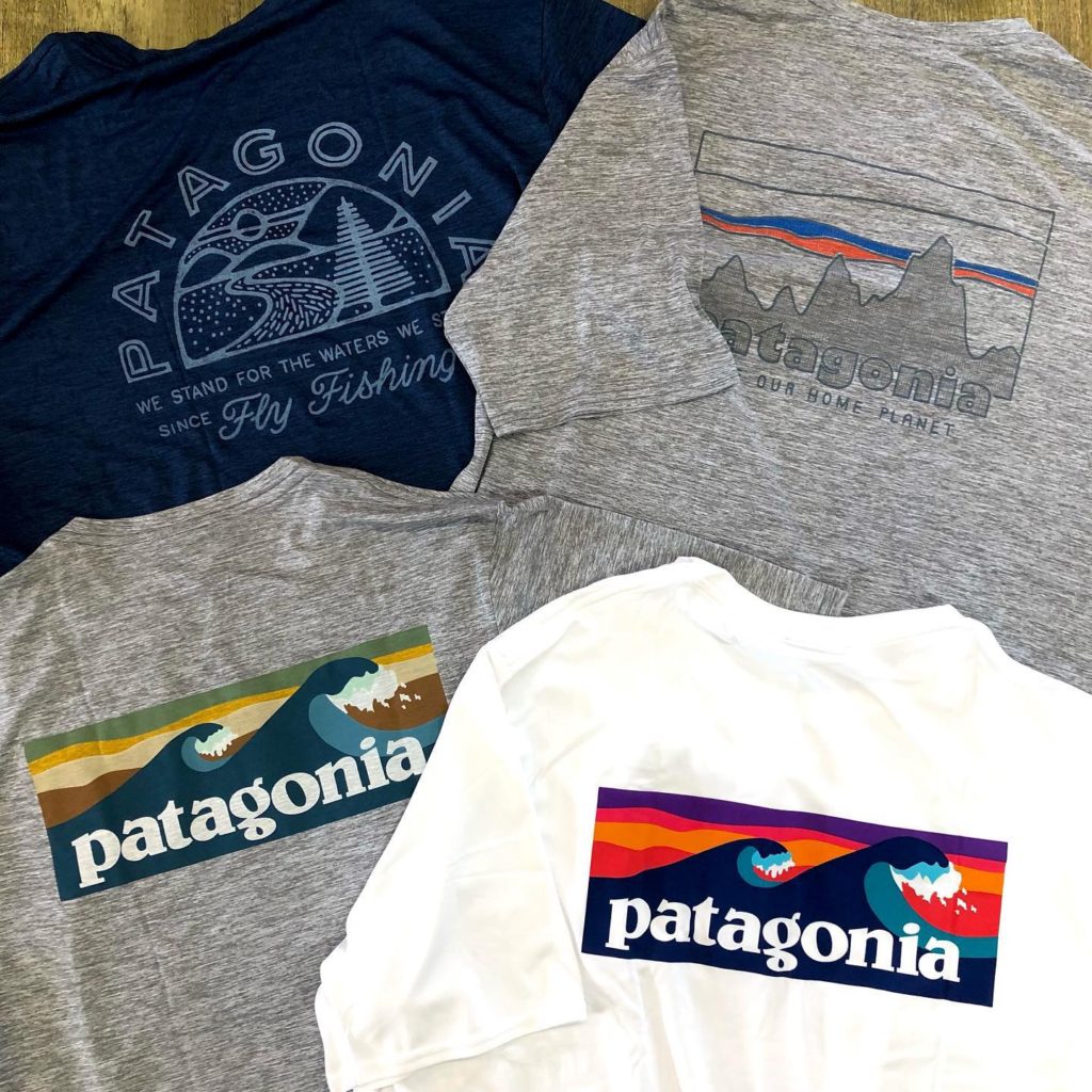 patagonia パタゴニア M's Cap Cool Daily Graphic Shirt メンズキャプリーンクールデイリーグラフィックシャツ  Orange アウトドアセレクトショップ