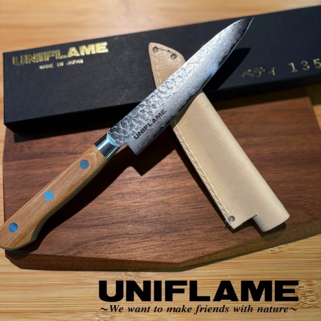 タマ様です ダマスカス ペティ 135mm！！ | Orange | アウトドアセレクトショップ